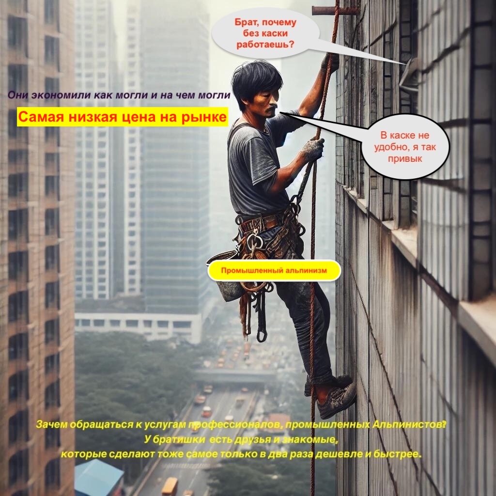 Почему наши конкуренты всегда сделают работу дешевле нас?